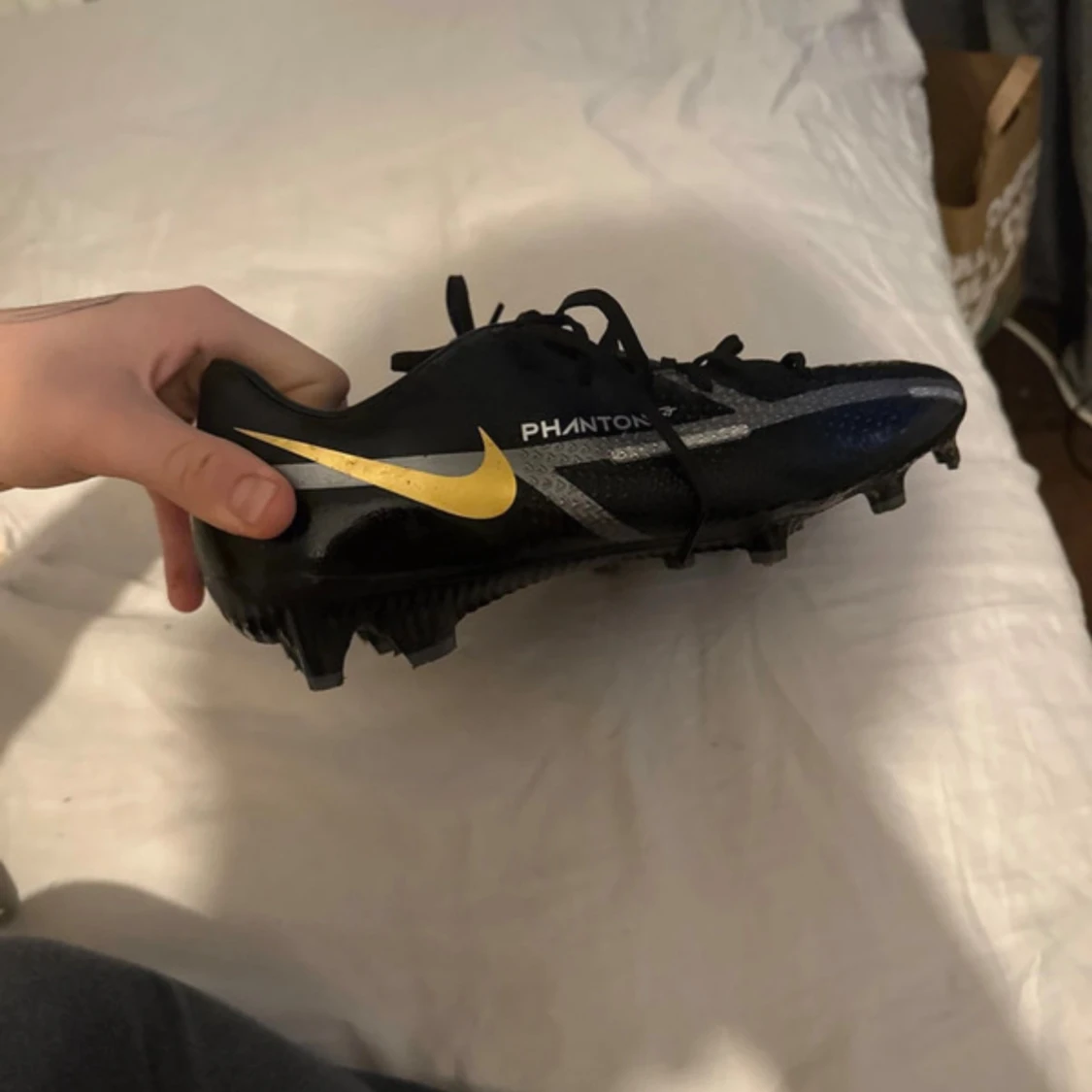 Nike Phantom GT2 fotbollsskor svart/guld - 2