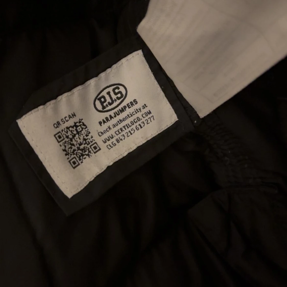 Svart lång dunjacka Parajumpers XS - 4