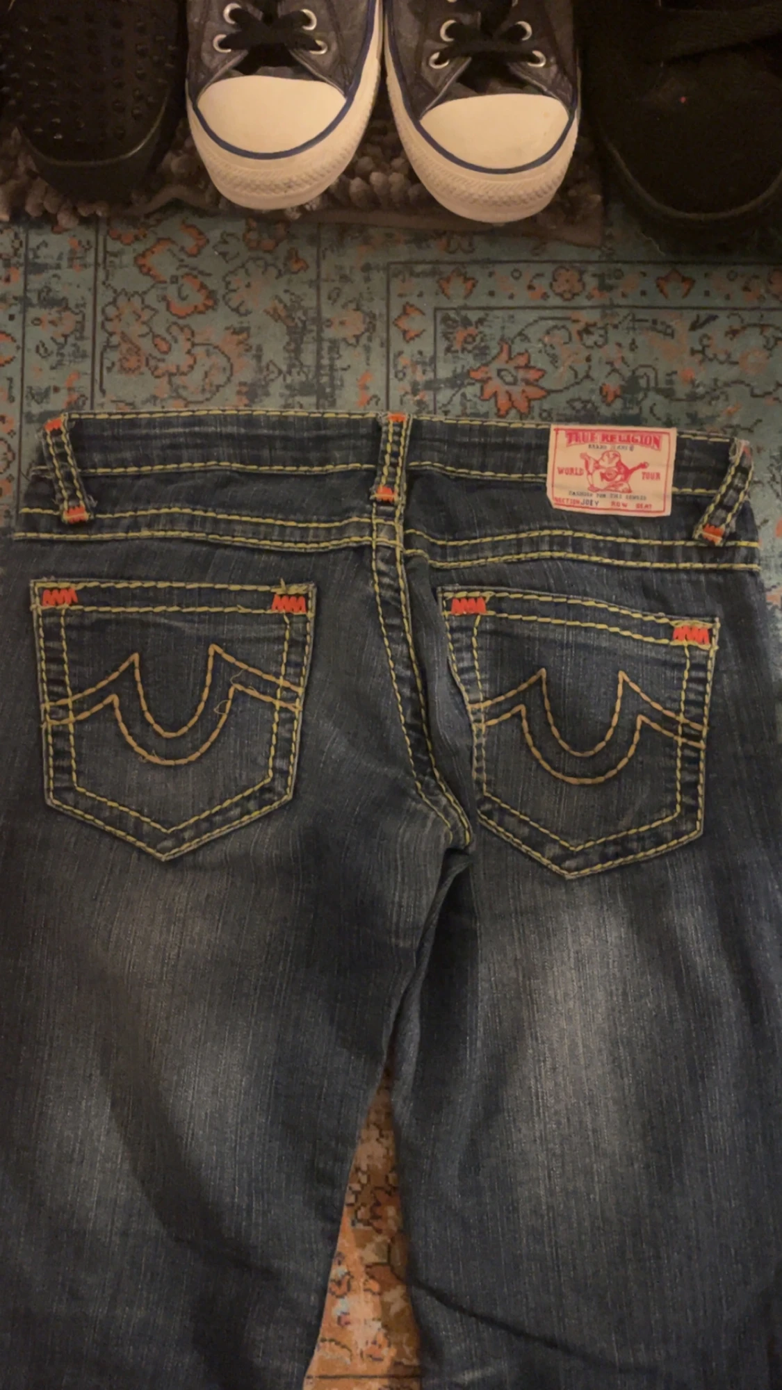 True Religion jeans med kontrastsömmar - 2