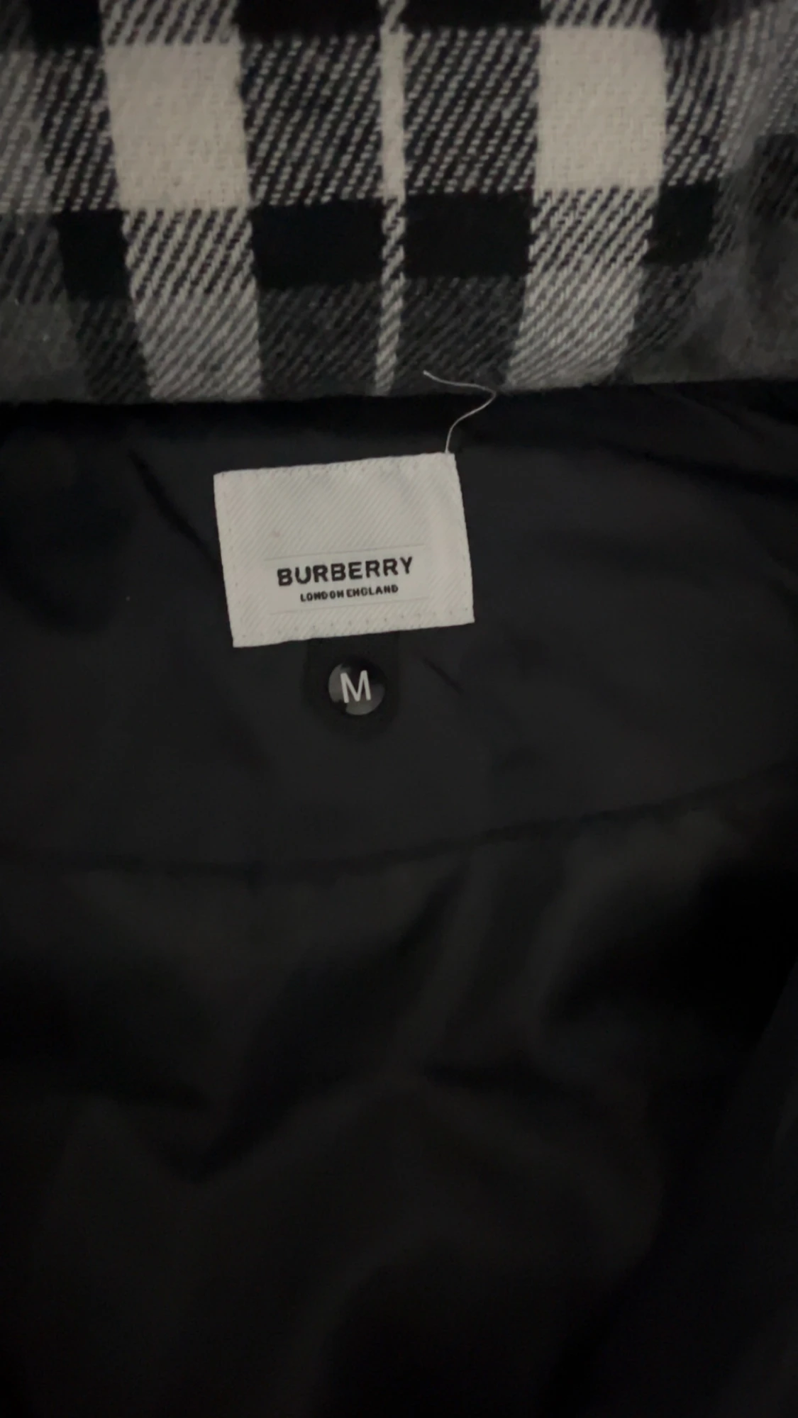 Svart pufferjacka Burberry M - 2
