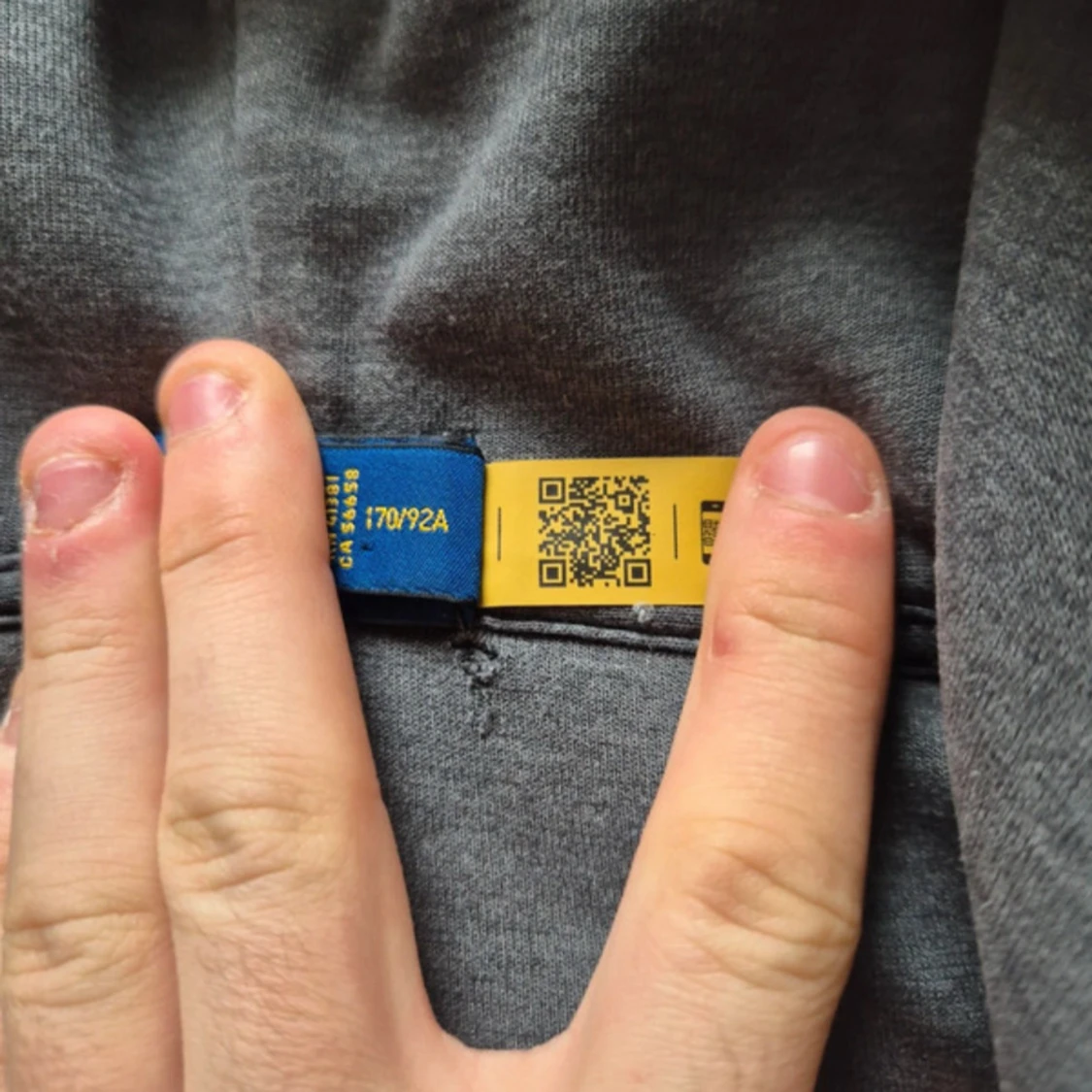 Ralph Lauren zip tröja i mörkgrå - 3