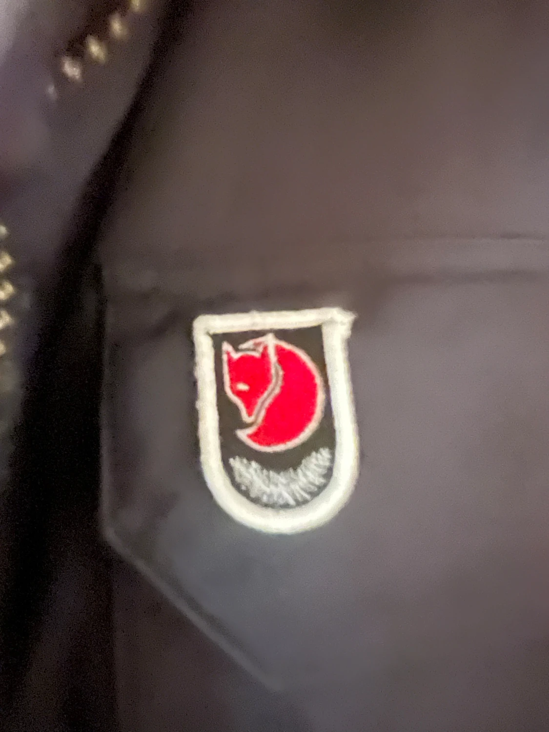 Svart Fjällräven jacka  - 1