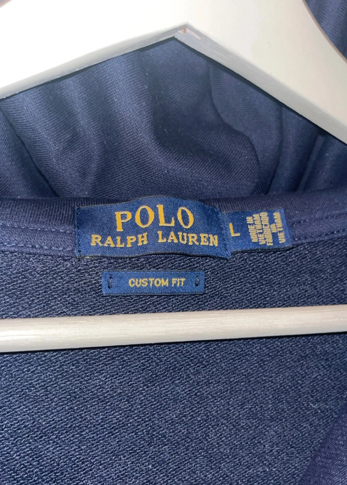 Mörktblåt Polo Ralph Lauren zip hoodie - 4