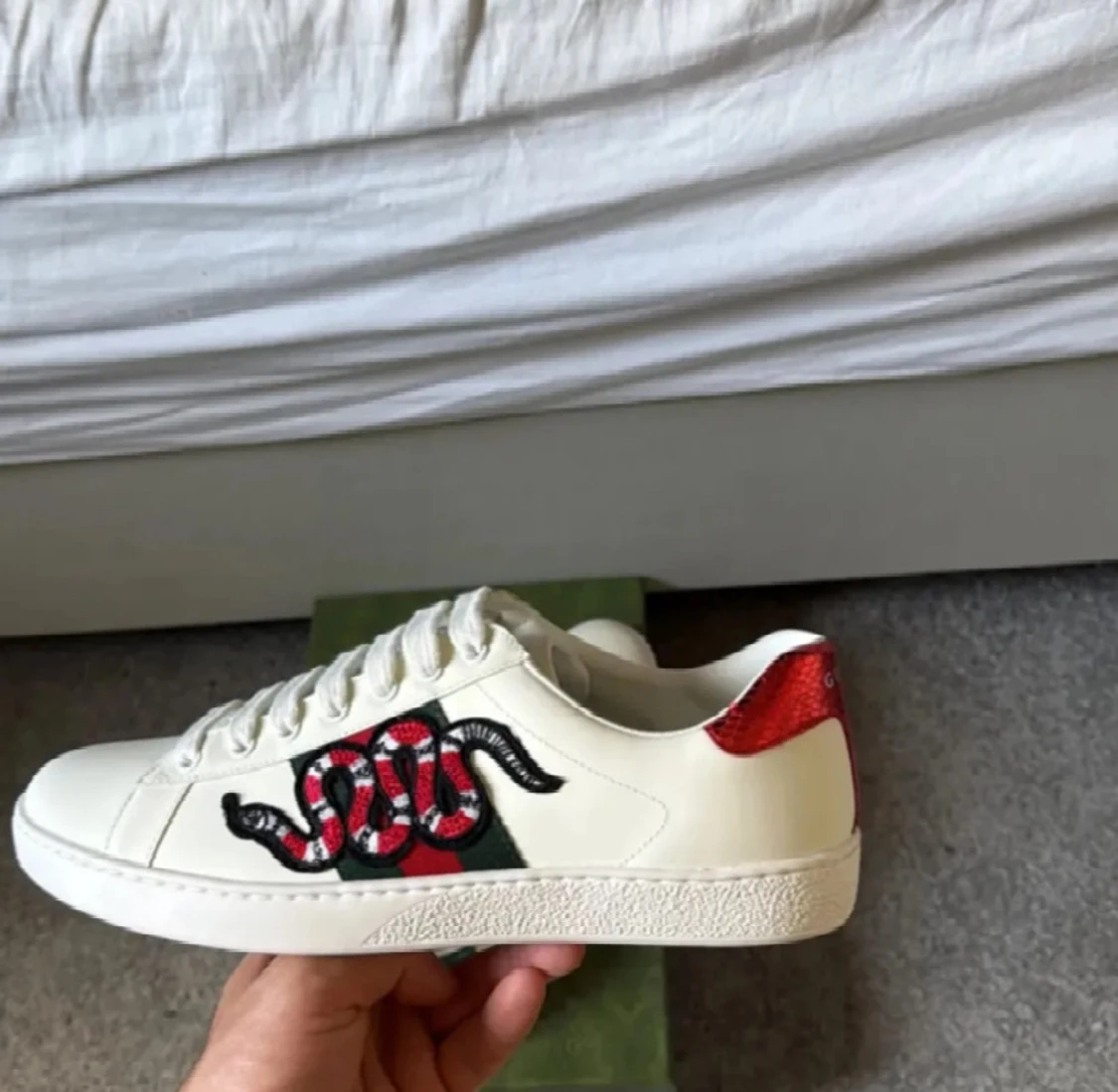 Gucci Ace sneakers med orm brodyr - 2