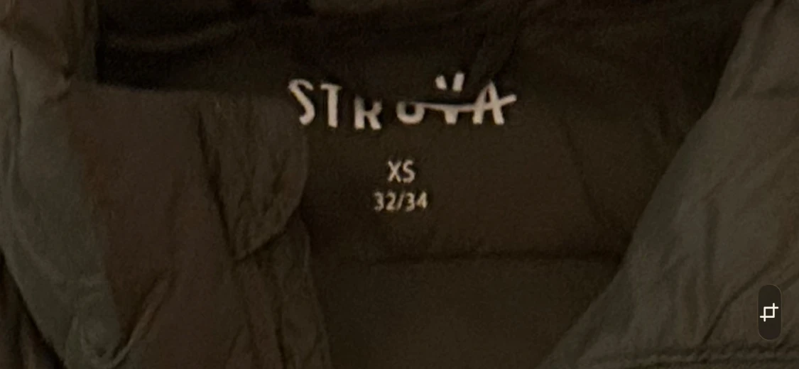 Mörkgrön dunväst från Ströva XS - 1