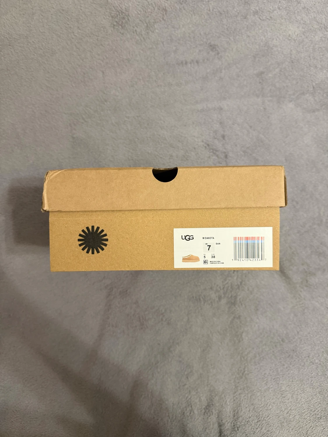 Beige UGG boots med plattform - 5