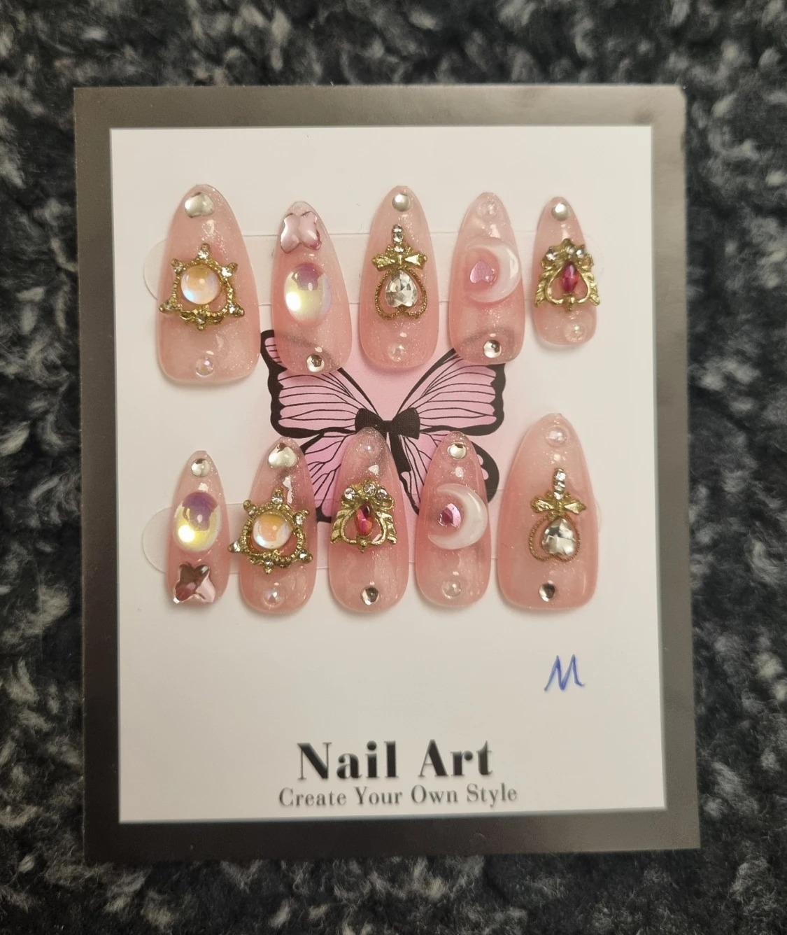 Handmade Sailor Moon Nails Strl M