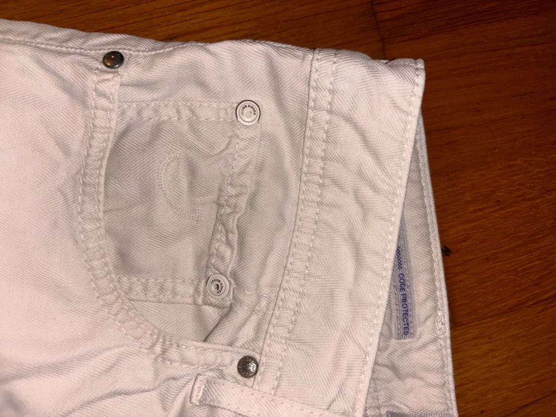 Vita Jacob Cohën byxor, storlek 32 - 5