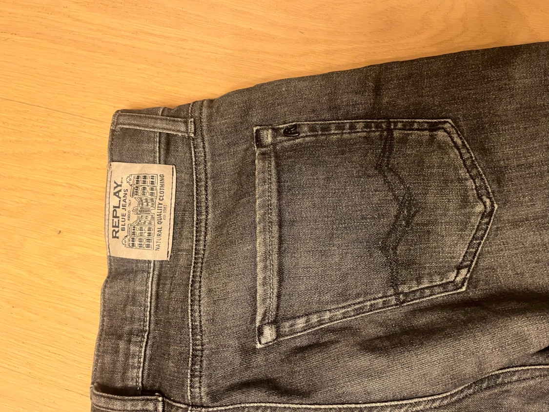 Gråa replay jeans - 3