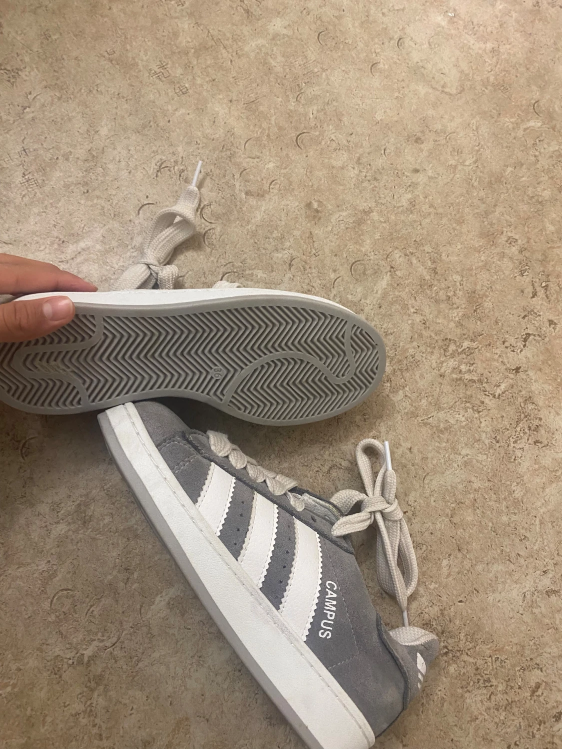 Grå Adidas Campus sneakers - 4