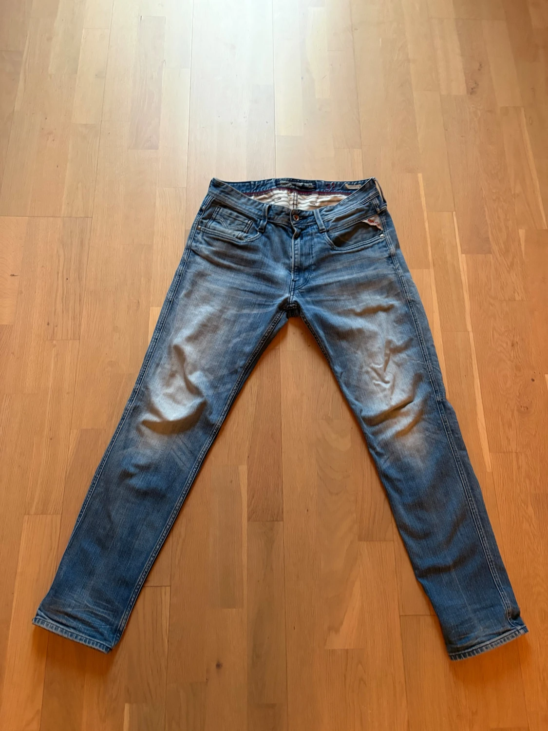 Replay Anbass blå jeans herr - 1