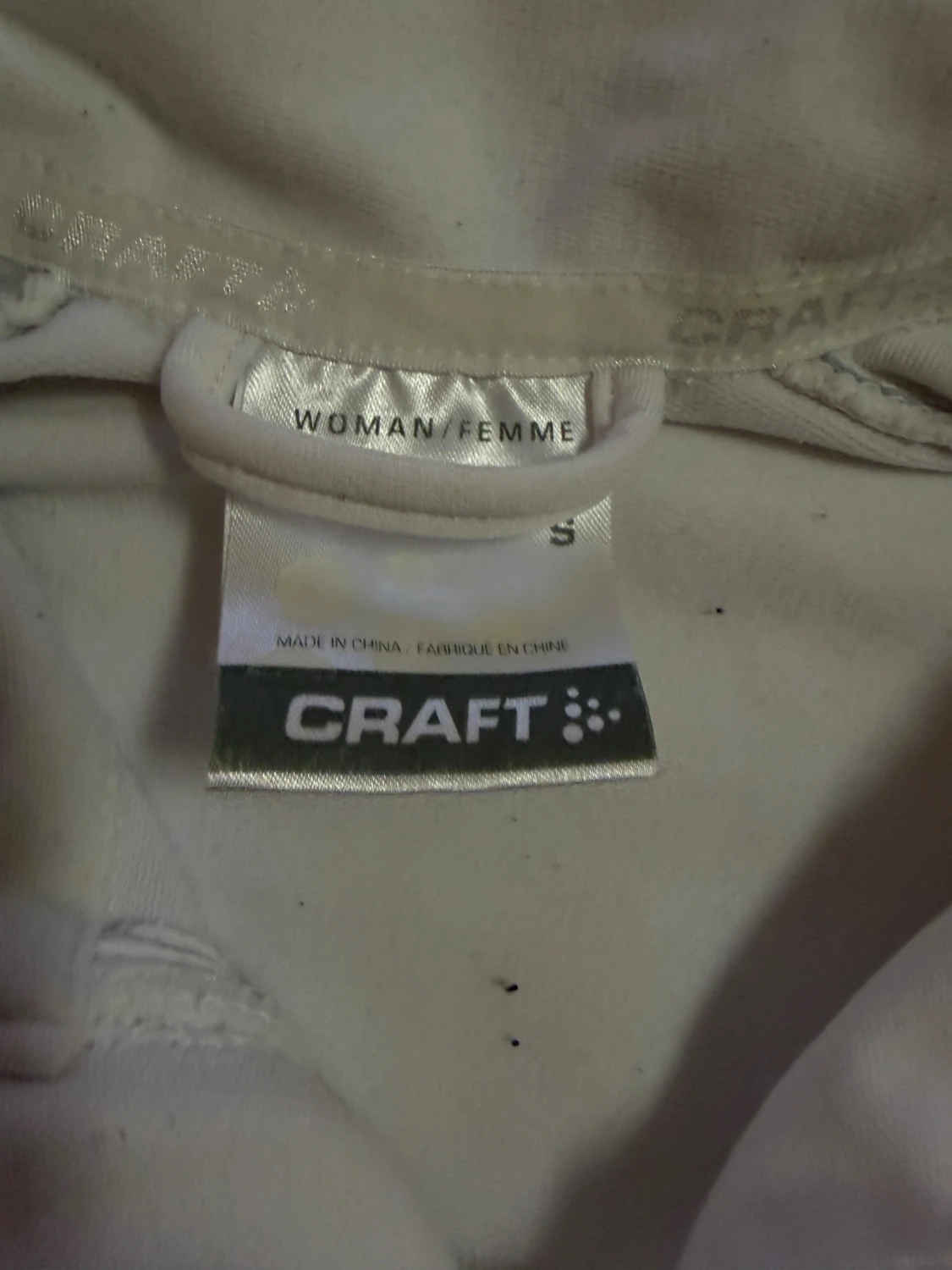 Vit långärmad träningströja Craft - 2