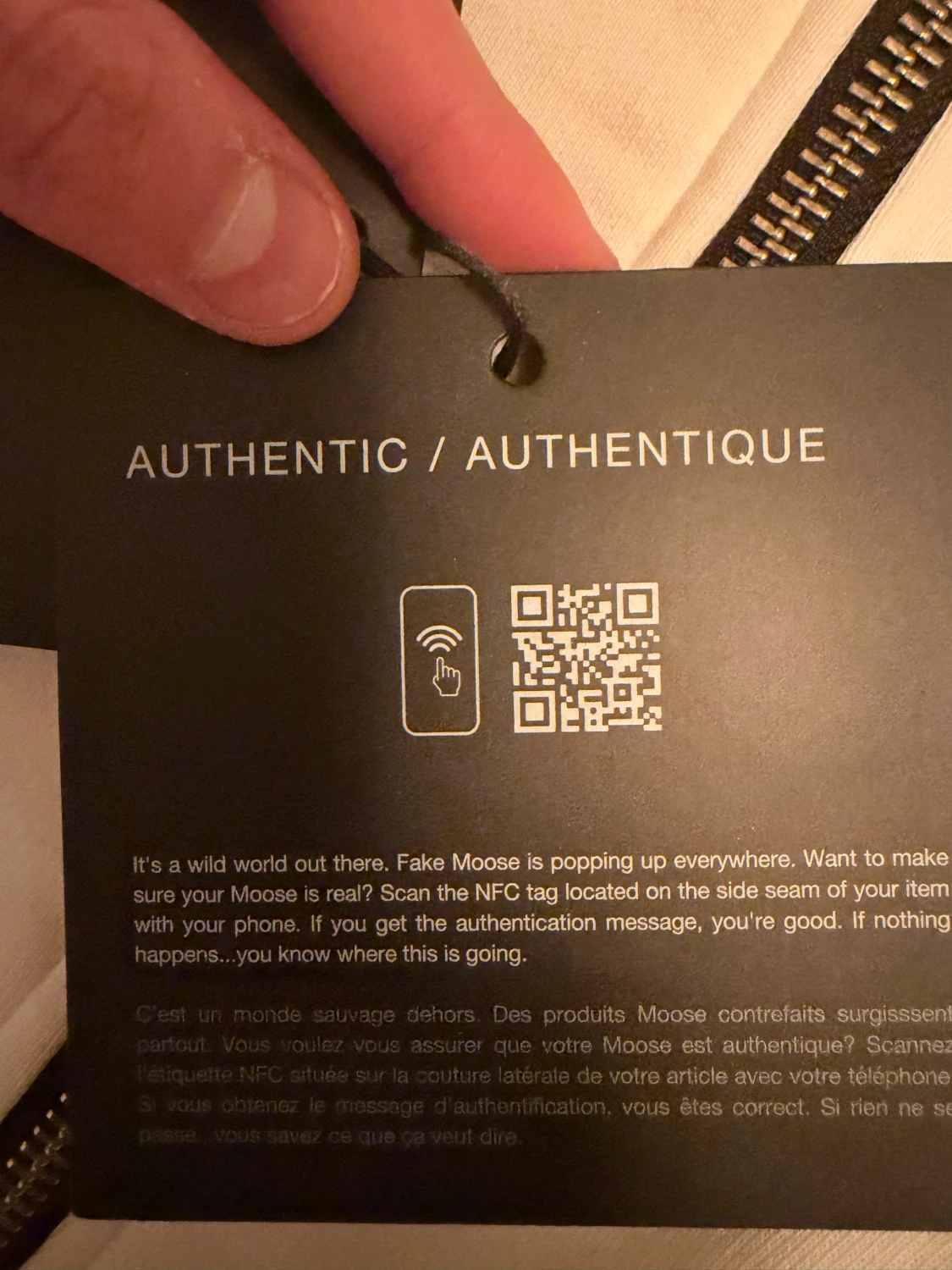 Vit teddyjacka från Moose Knuckles - 5