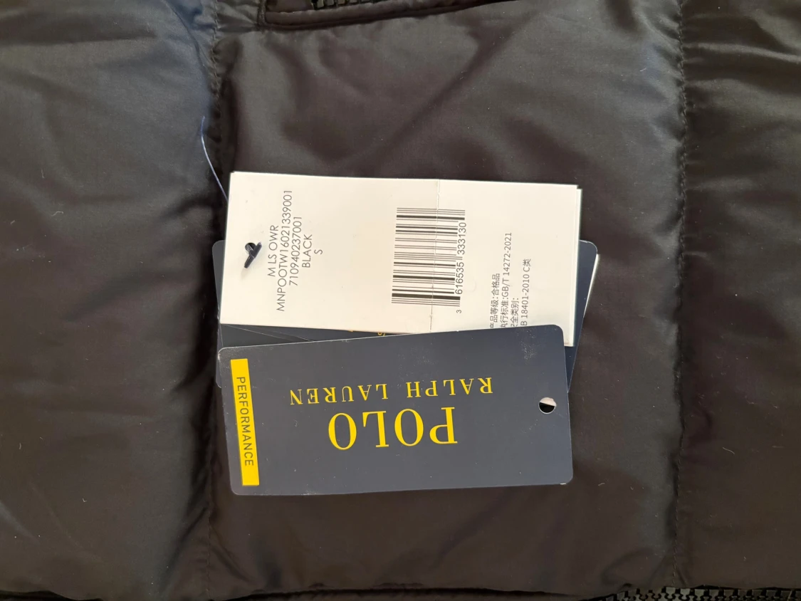 Svart pufferjacka från Polo Ralph Lauren - 4