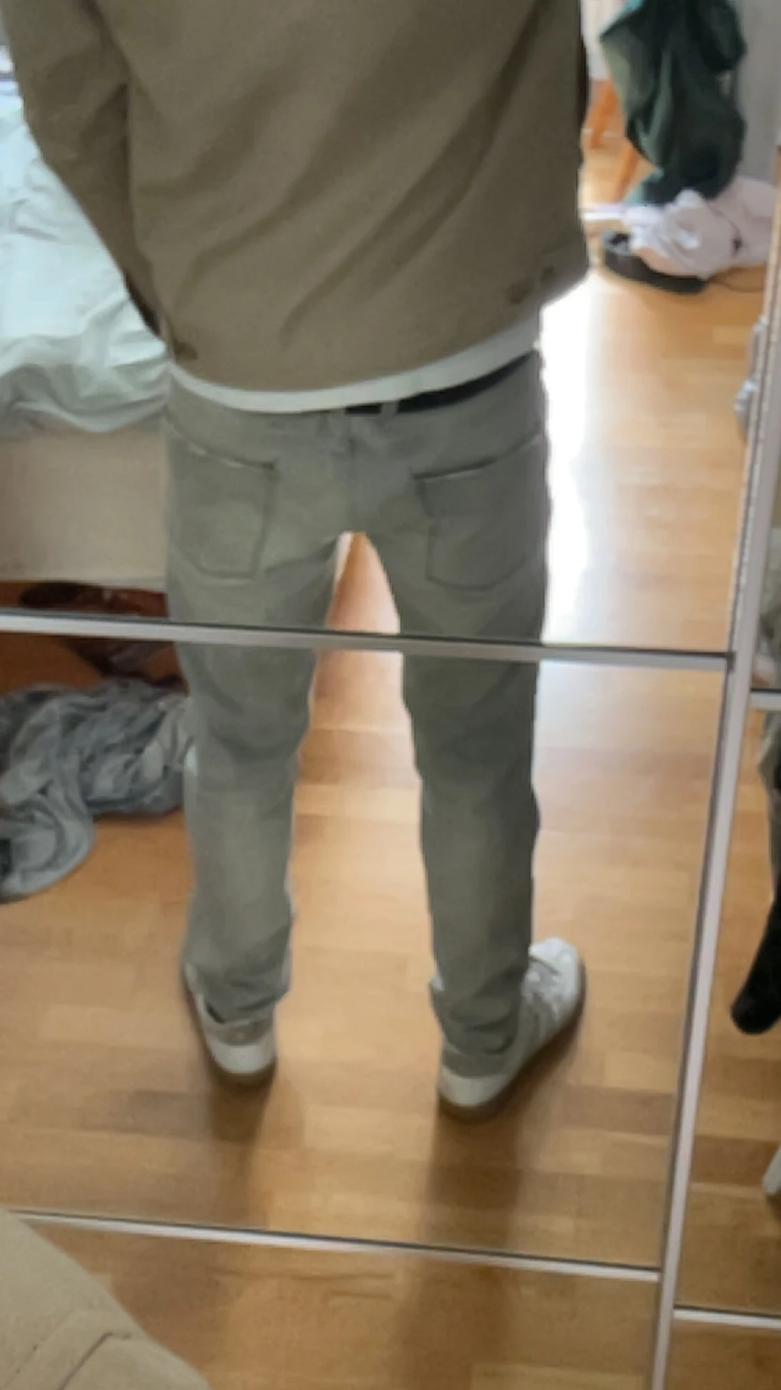 Replay ljusgrå jeans, storlek 32/32 - 1