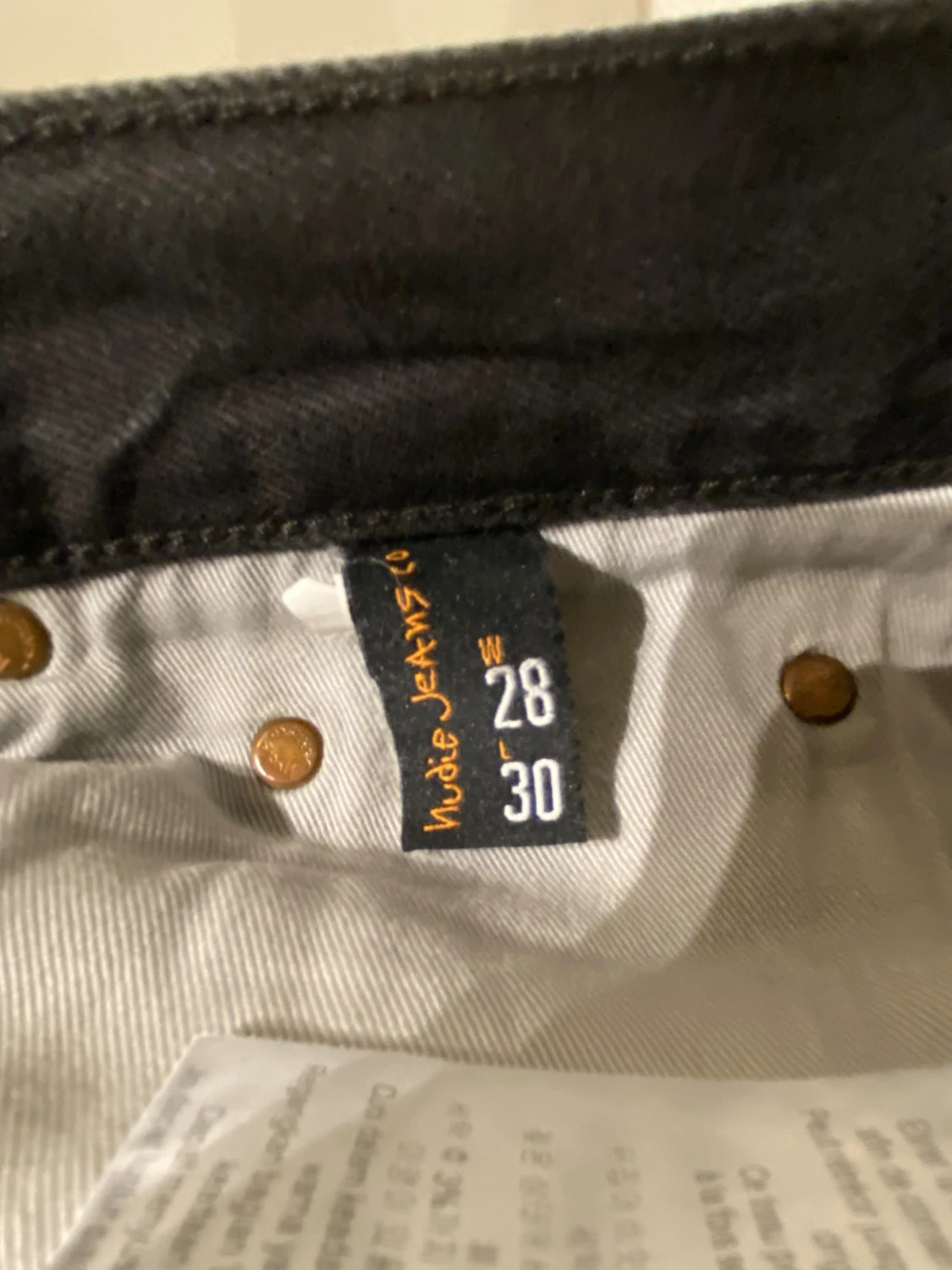 Svarta Nudie Jeans - 3