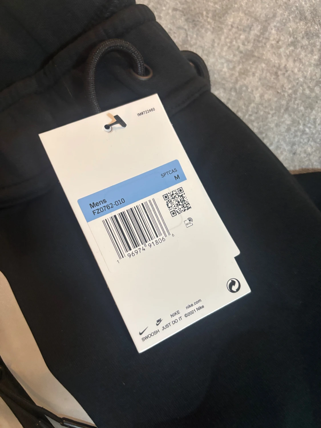 Nike svart reflective tracksuit - 4