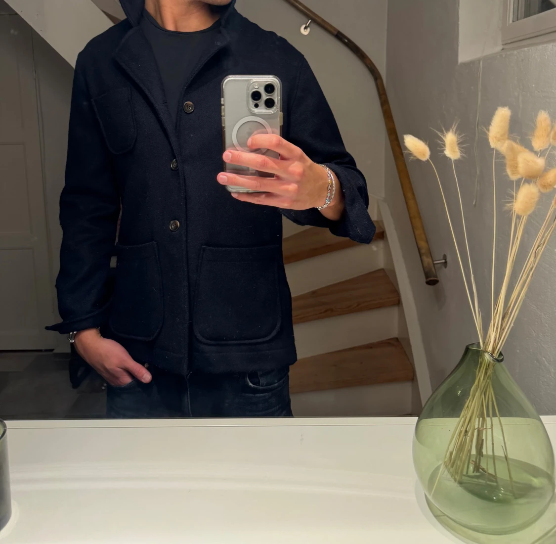 Mörkblå jacka från John Hernric - 2