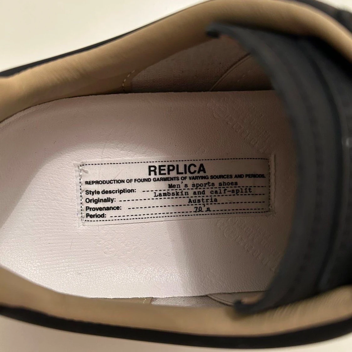 Maison Margiela sneakers med färgstänk - 4