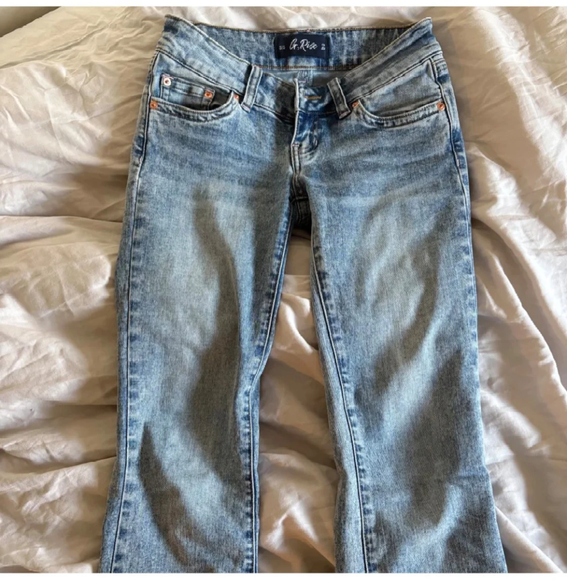 Ljusblå bootcut jeans från G Rise - 2