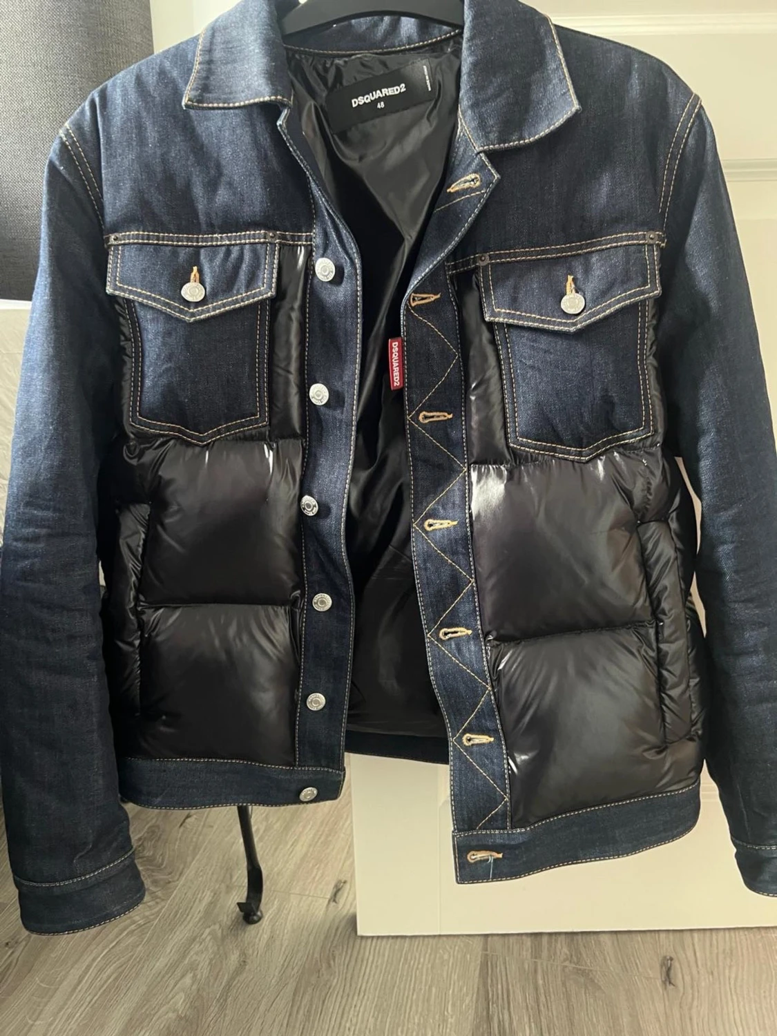 DSQUARED2 jeans- och pufferjacka