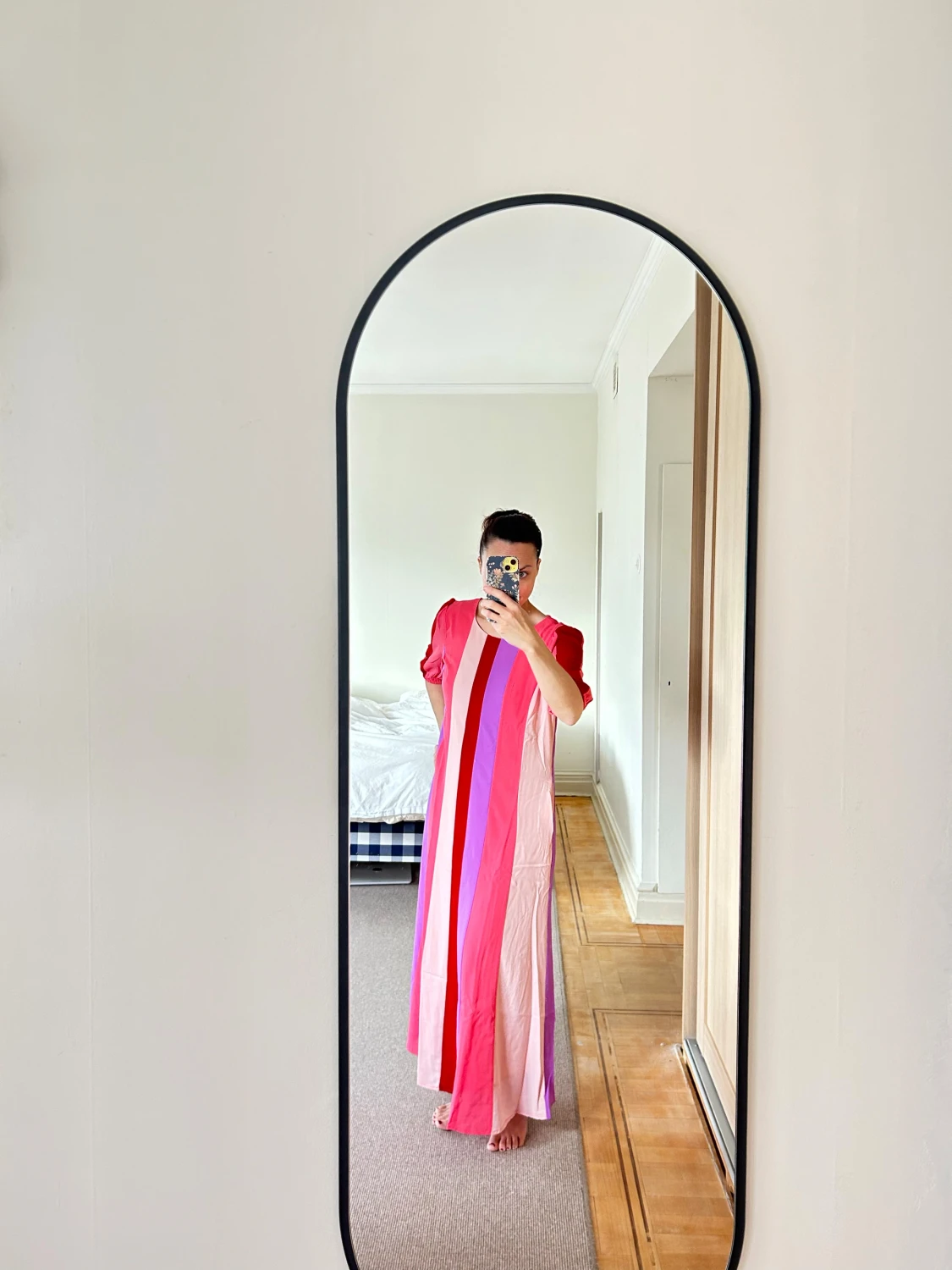 Färgglad långklänning från Nümph - festklänning  - 3