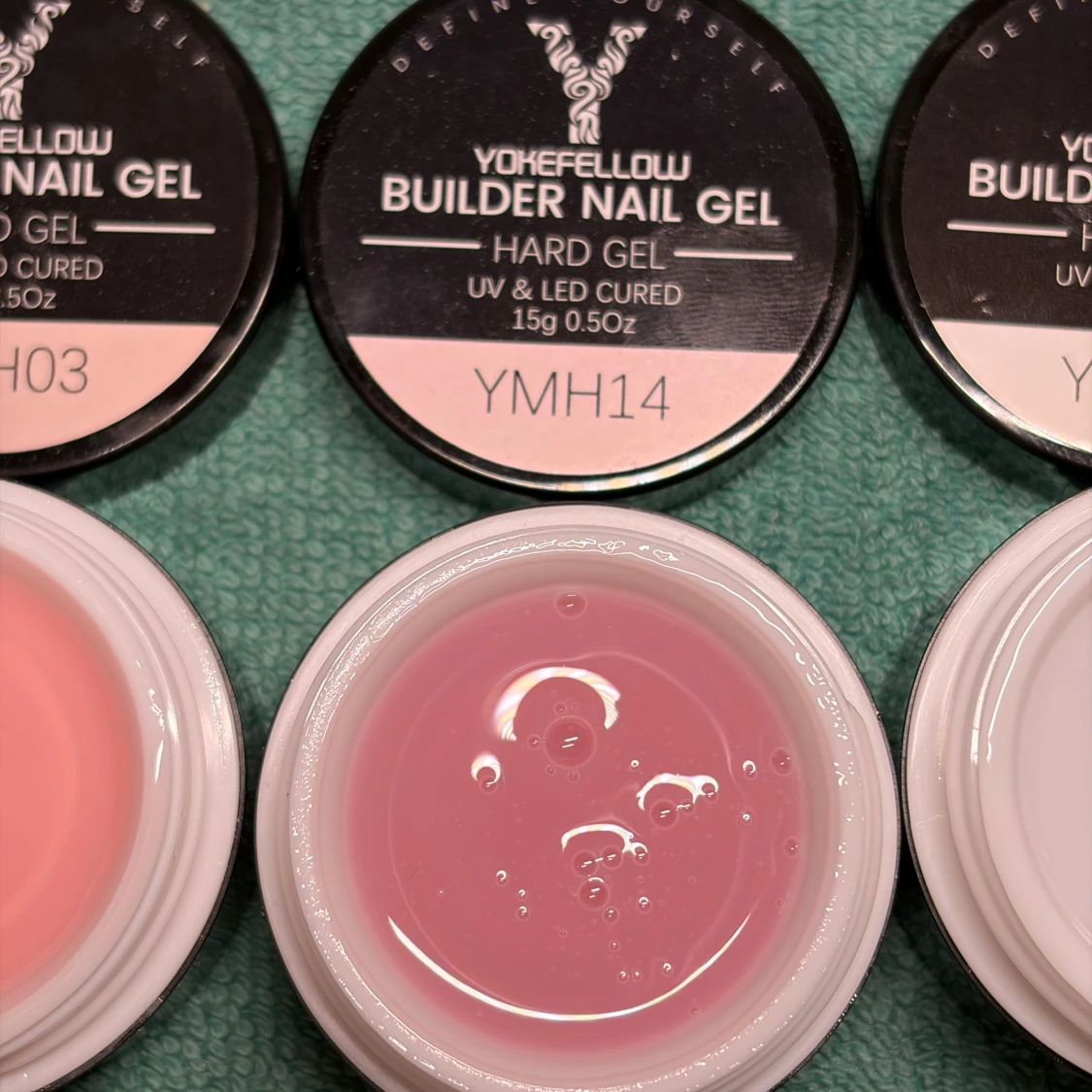 Yokefellow Builder Nail Gel 3-pack - 2