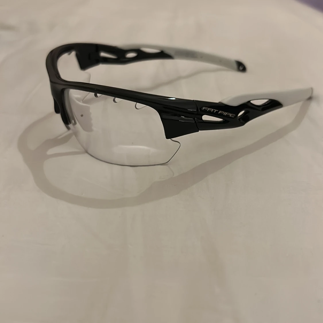 Fat Pipe innebandy glasögon svart/vit - 2