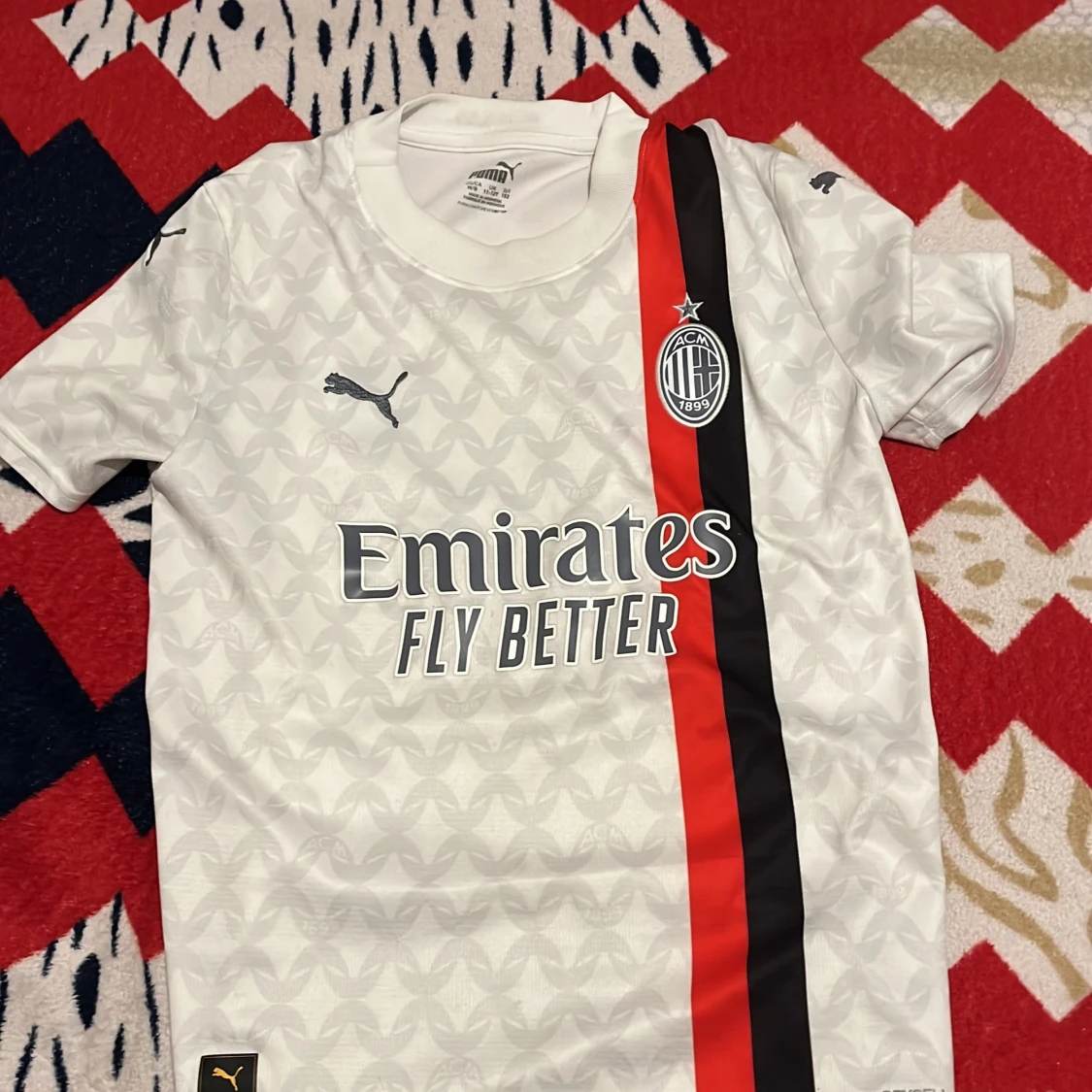 AC Milan vit bortatröja Puma