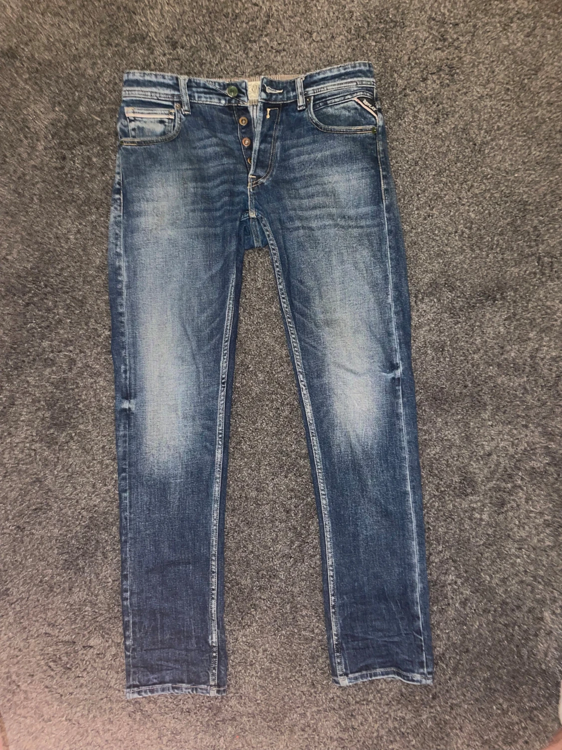 Replay grover blå jeans W29 L32 - 1