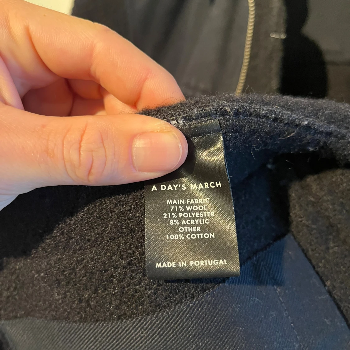 Blå ull jacka från A Day's March - 2