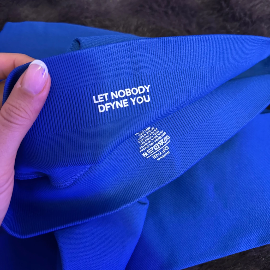 DFYNE sett blå träningsett - 3