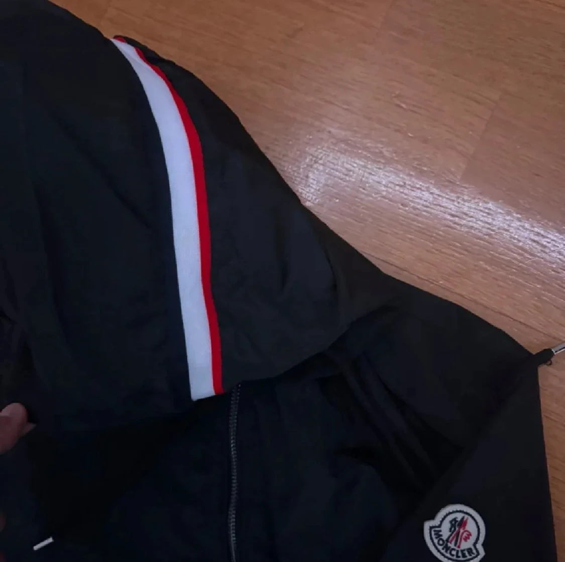 Svart vindjacka från Moncler - 2