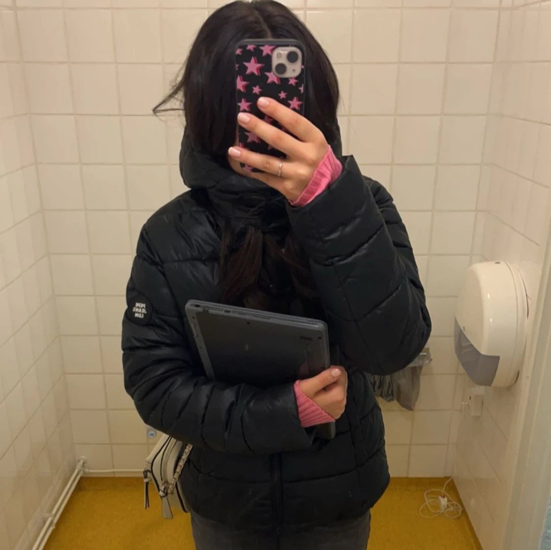 Svart pufferjacka  - 2