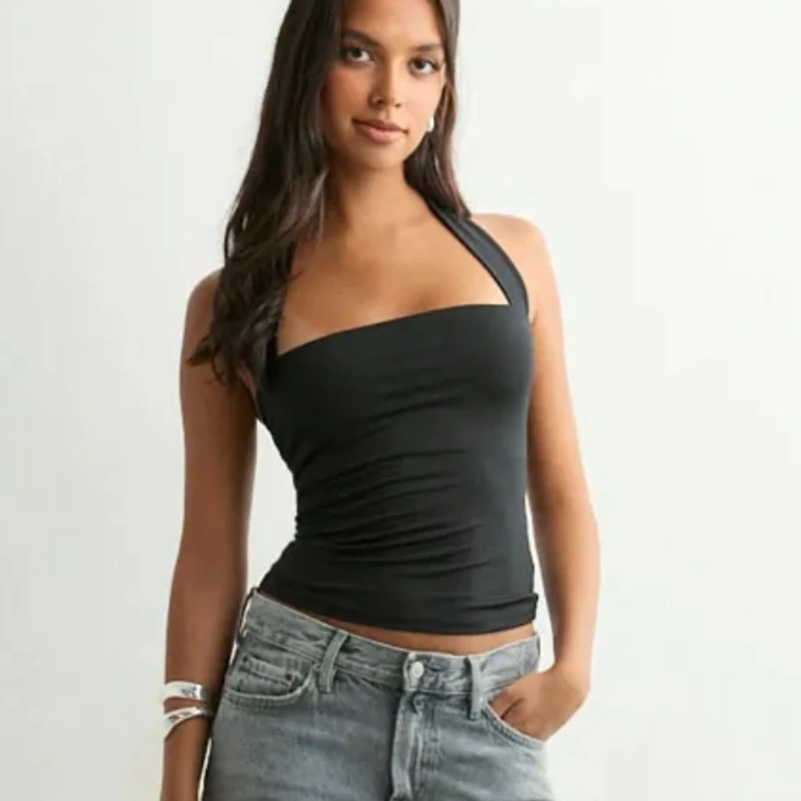 svart halternecktopp  - 2