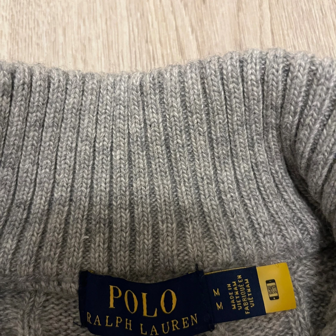 Grå stickad tröja Polo Ralph Lauren - 3