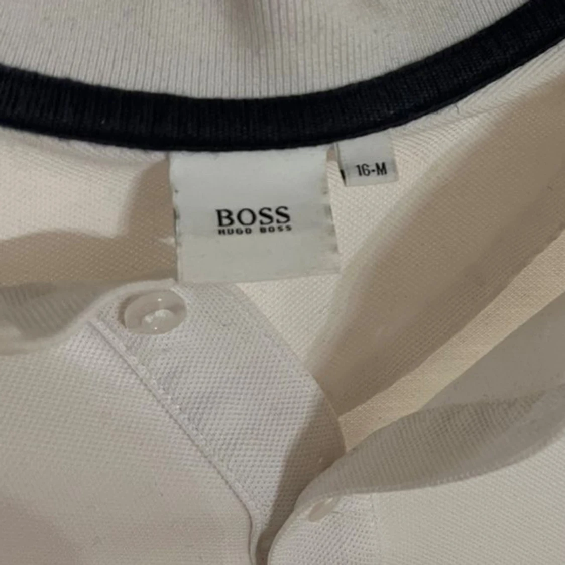 Vit piké från Hugo Boss - 2