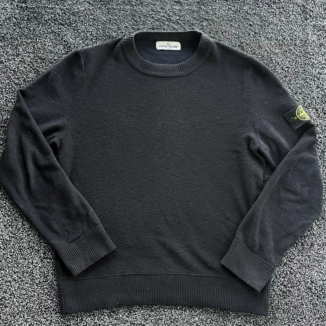 Stone Island stickad tröja