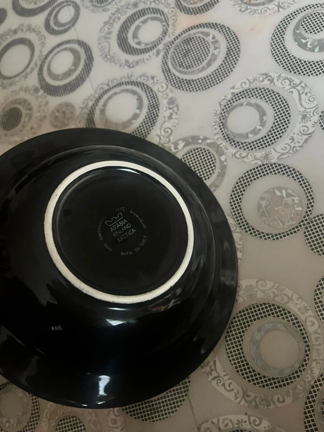 Svart Arabia Finland Arctica djup tallrik - 2