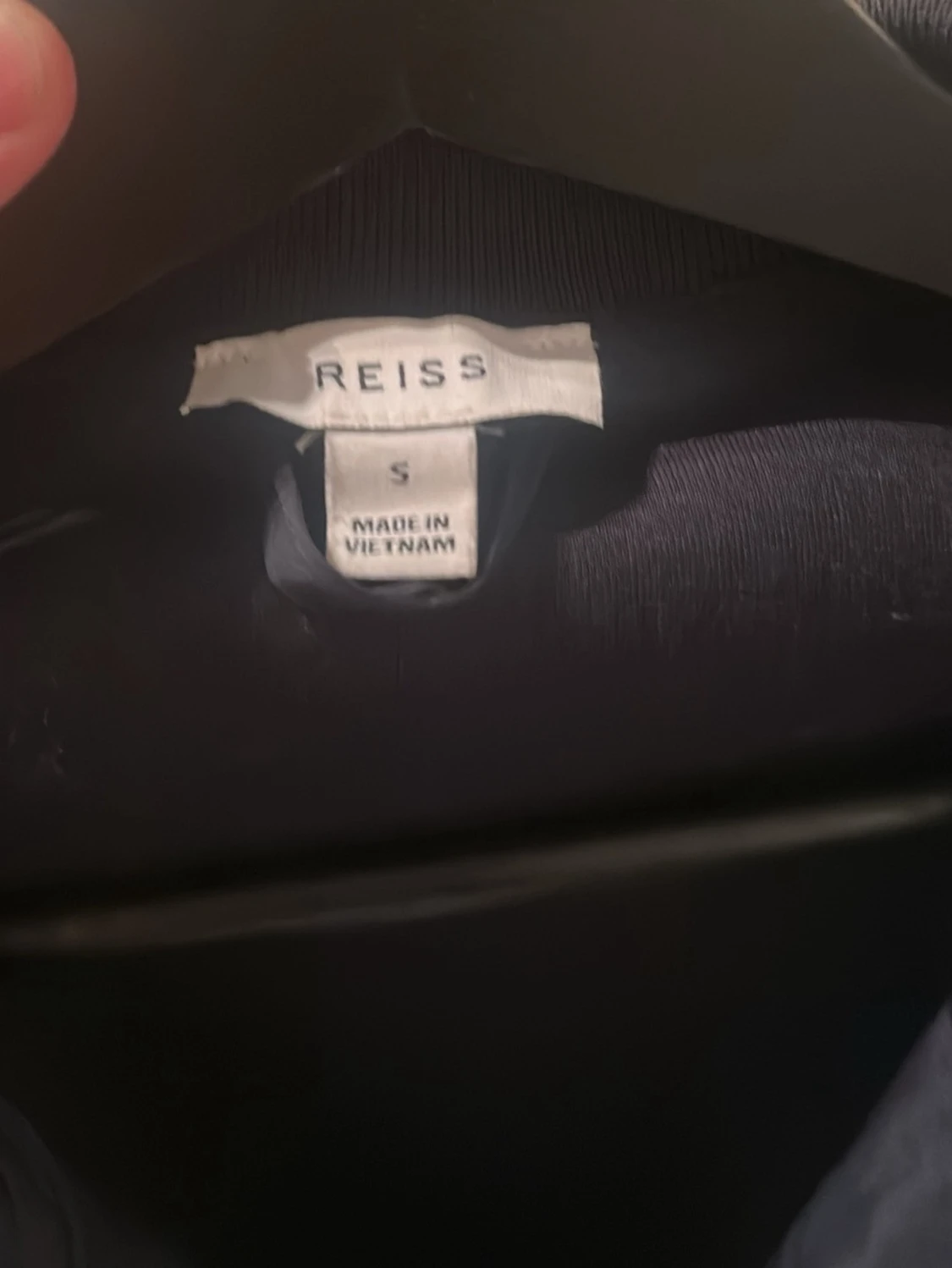 Mörklblå cardigan - 1