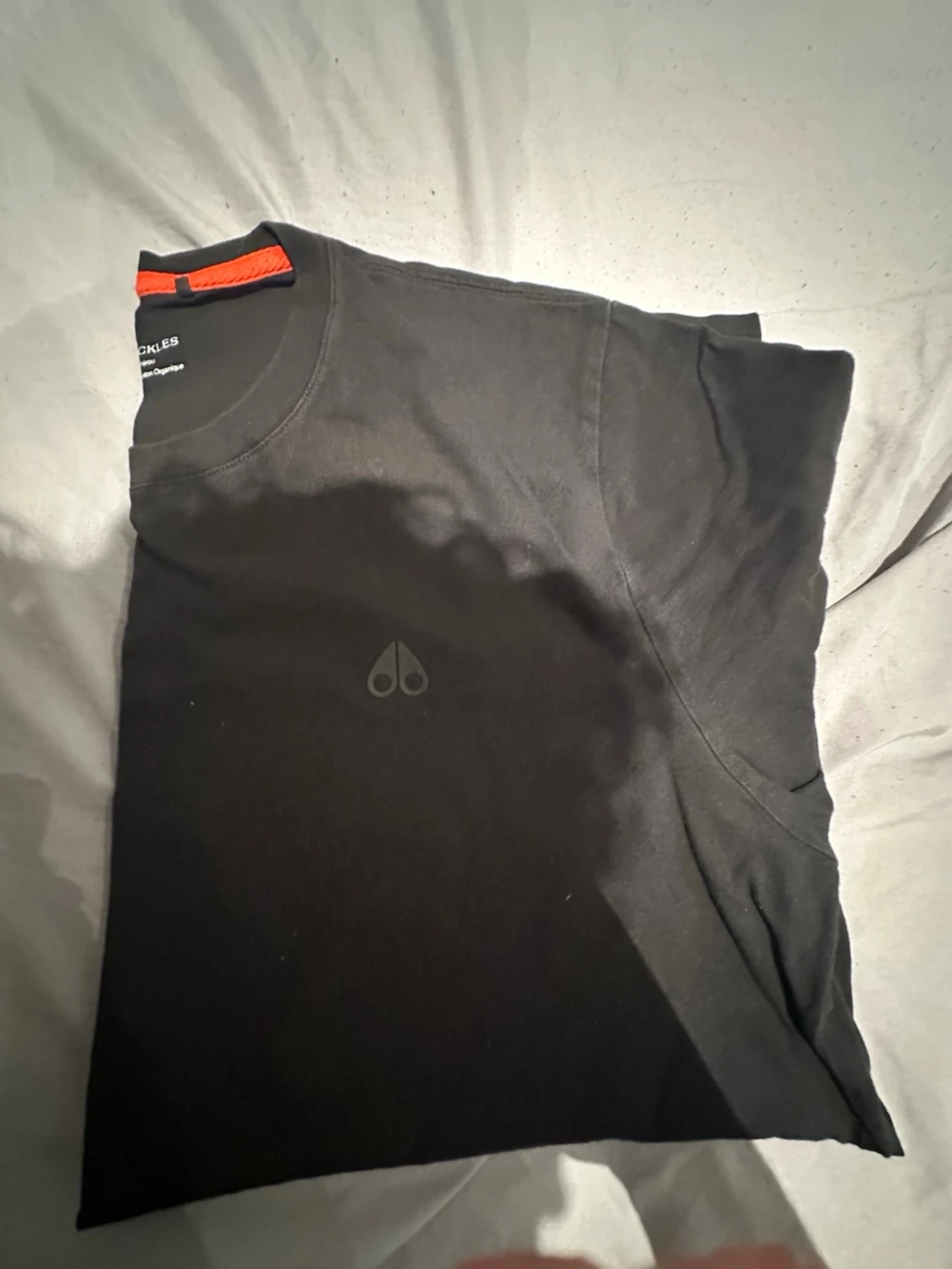 Svart t-shirt Moose Knuckles L