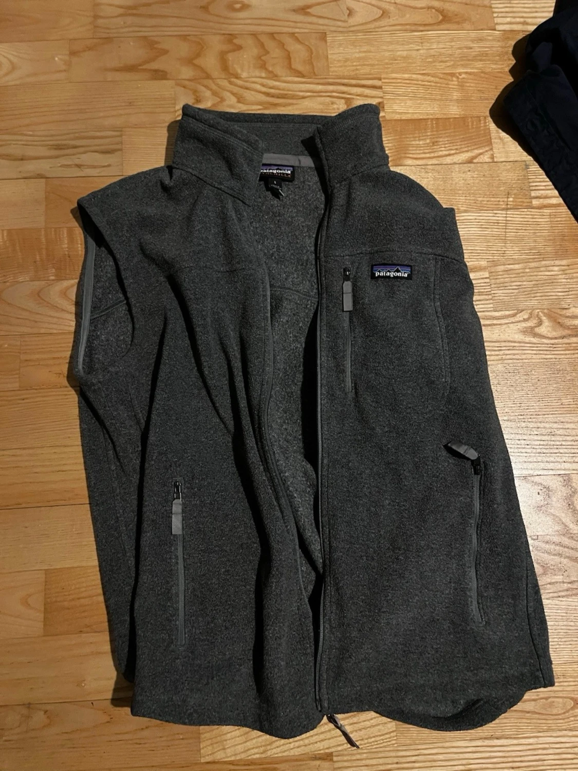 Grå fleeceväst från Patagonia Synchilla - 1