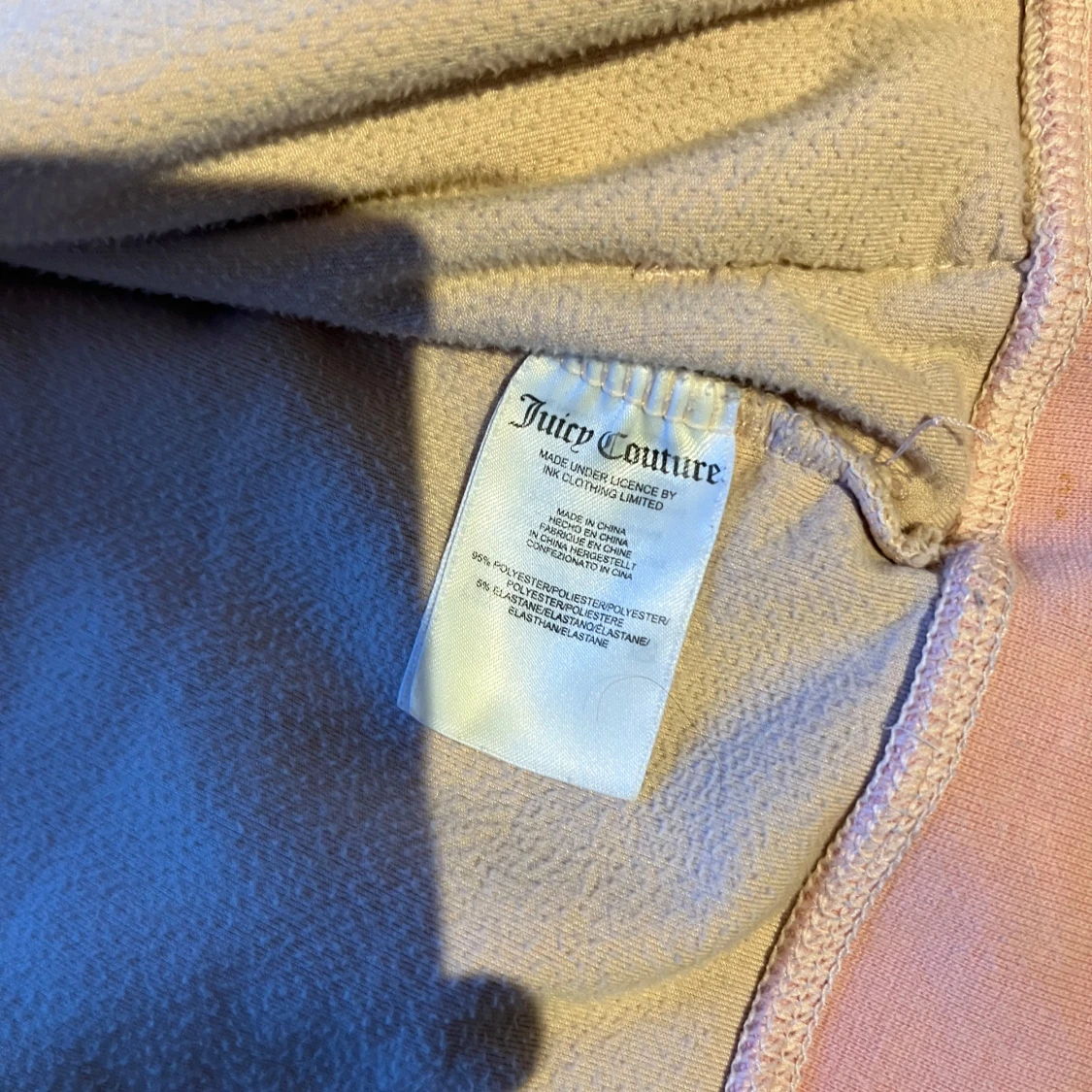 Rosa velour hoodie från Juicy Couture - 3