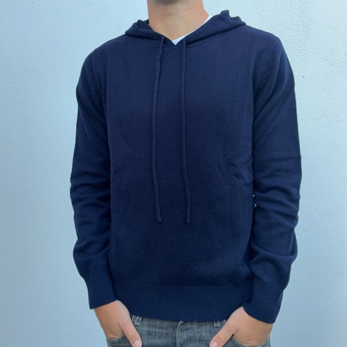Kashmir/Merino hoodie