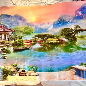 Tavla 3d utan ram  - 141x41.