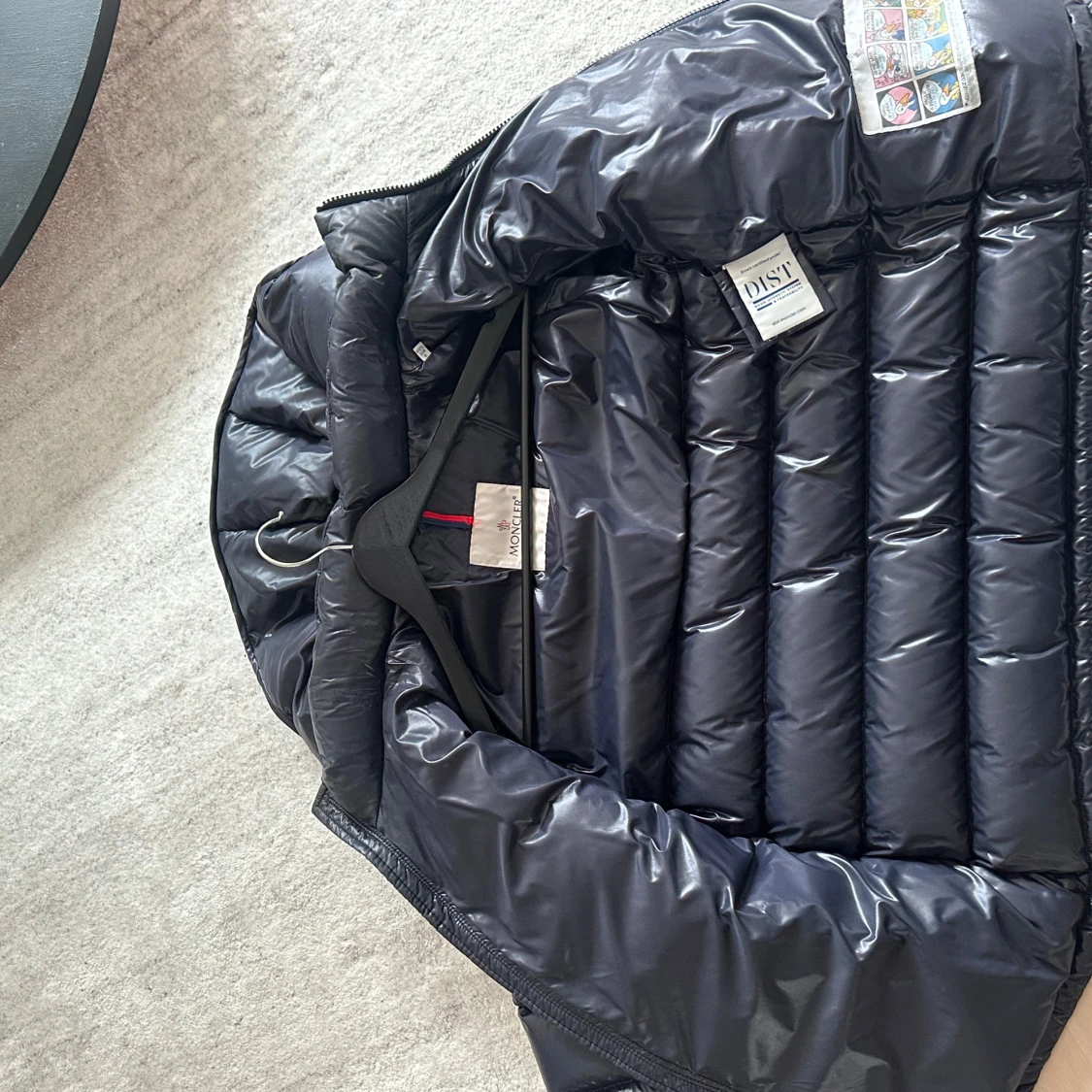 Blå moncler Maya giubbotto jacka - 1