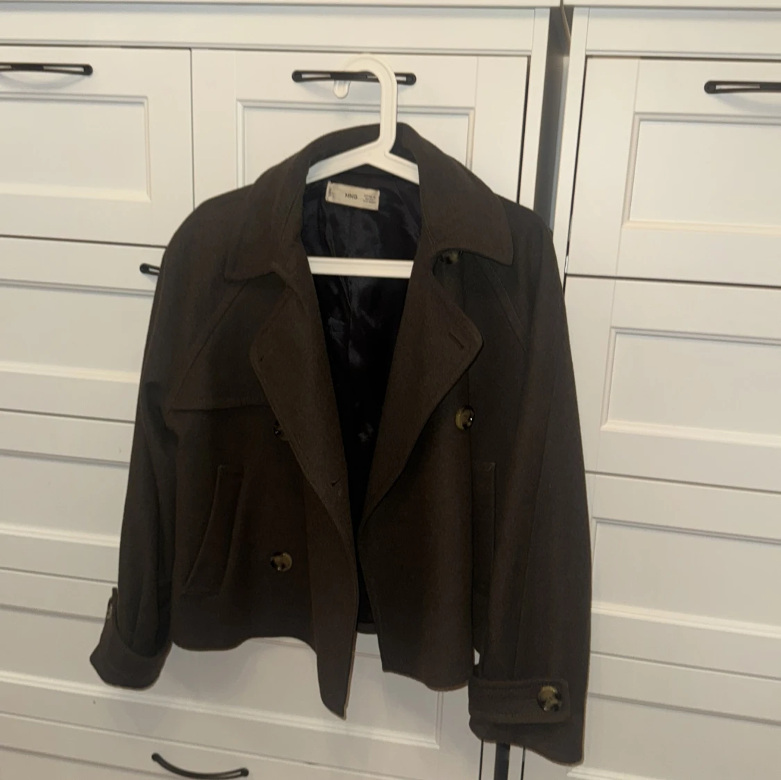 Brun skepparkavaj från MNG XS