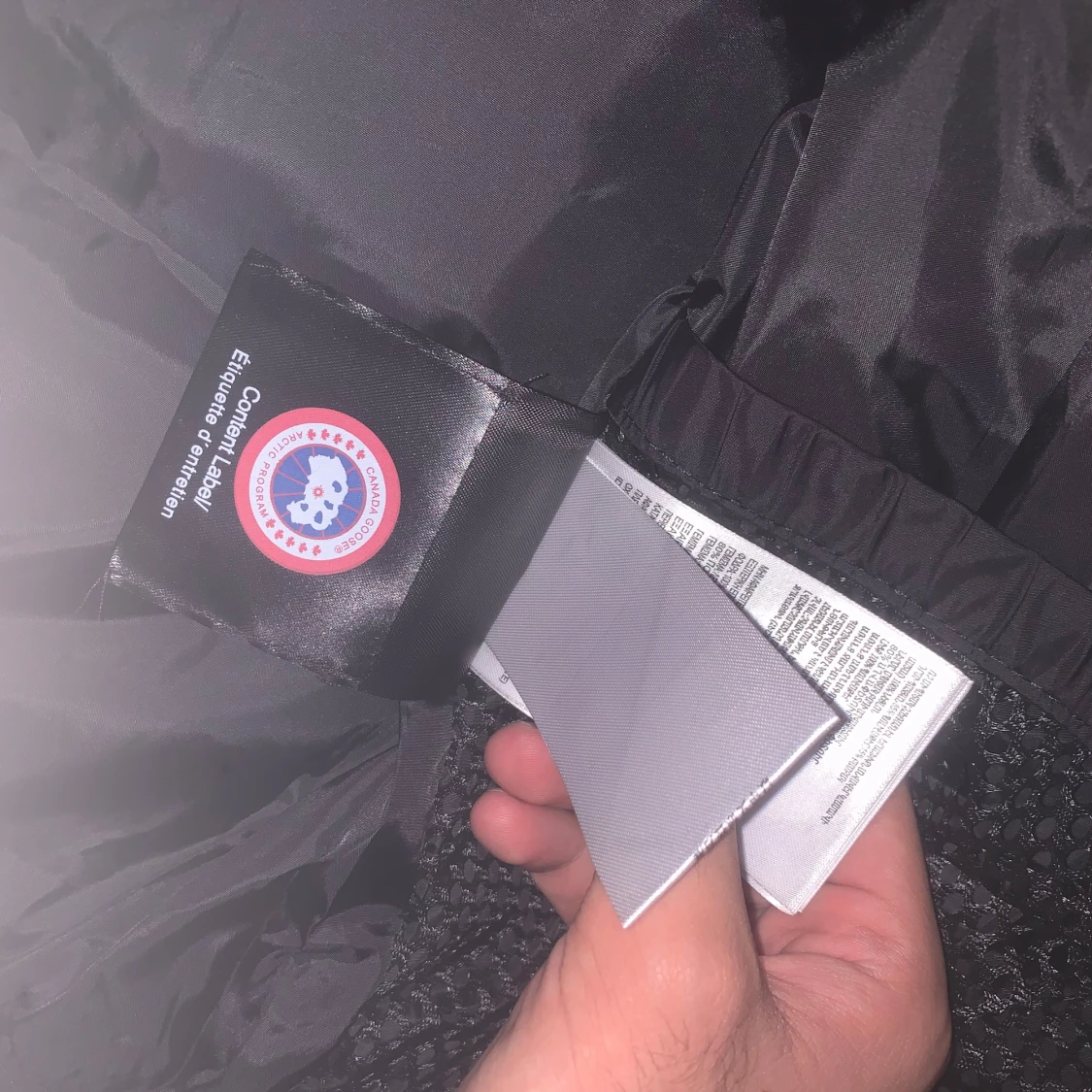 Svart jacka Canada Goose Wyndham  - 3