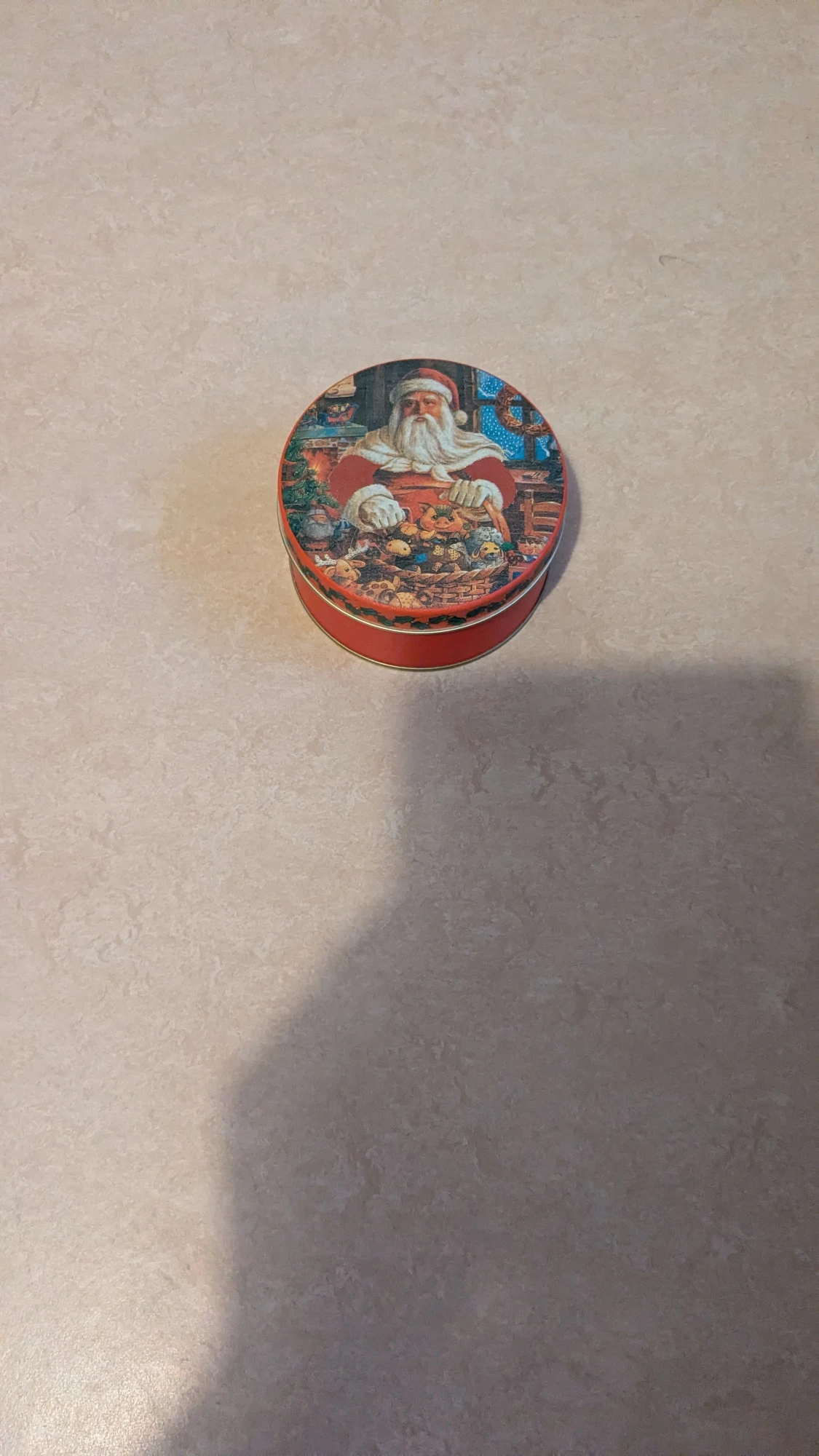 Burk med julmotiv  - 2