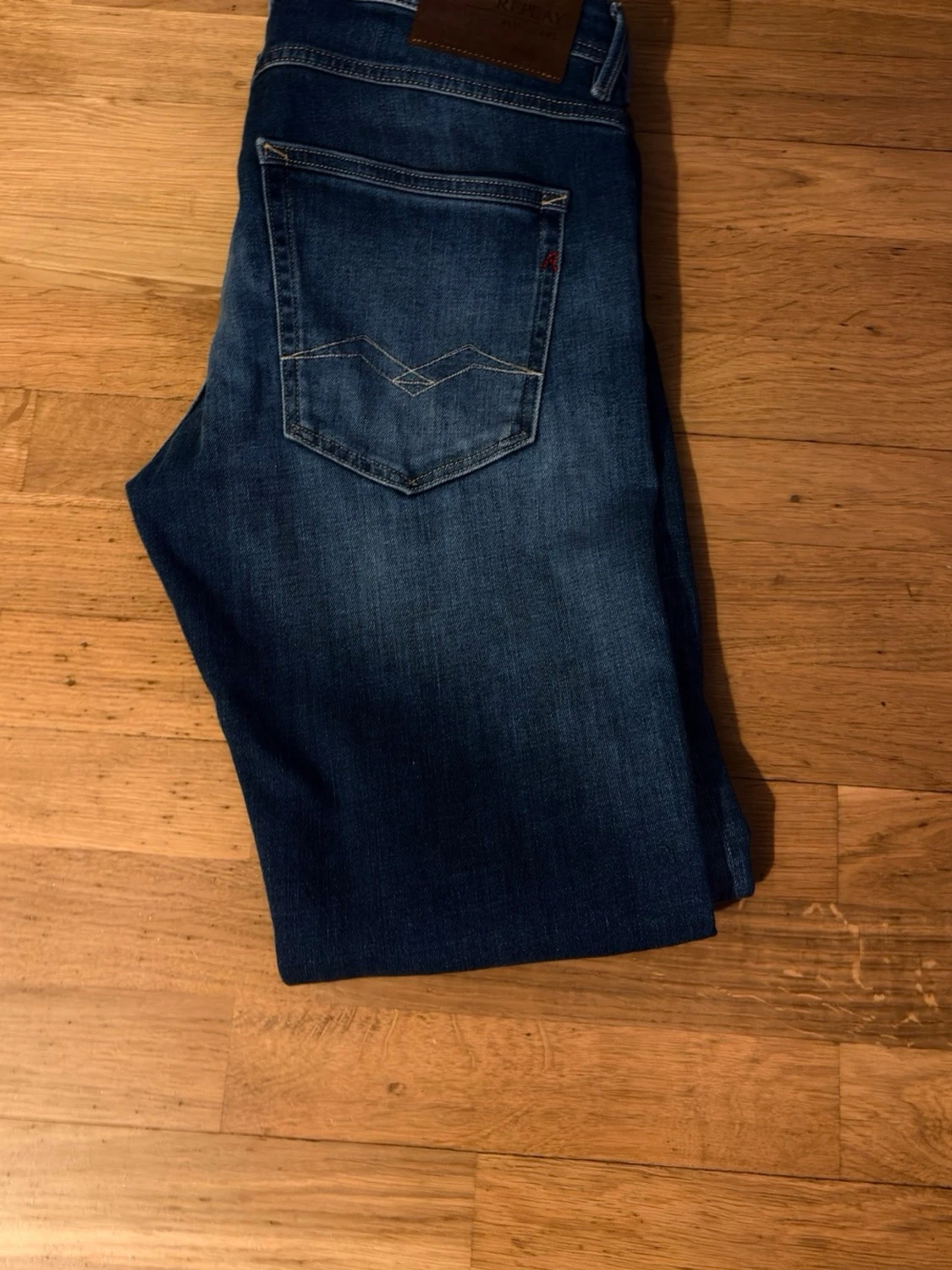 Replay mörkblå jeansbyxor storlek 31 32 - 1